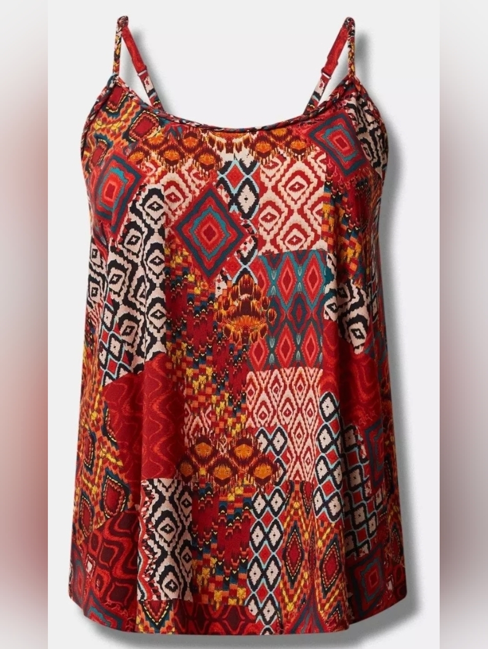 TORRID- CHALLIS SLEEVELESS TANK